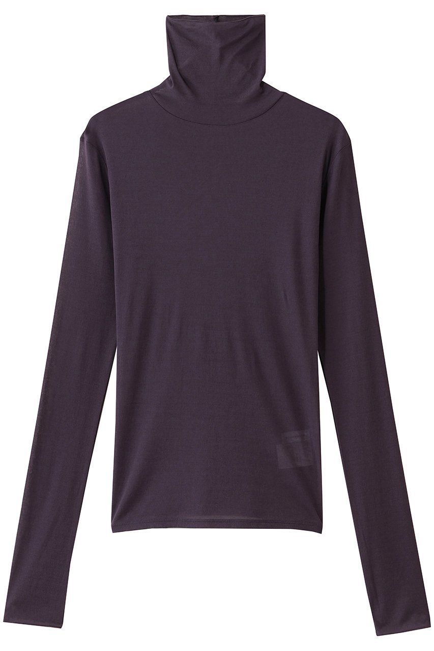 【スタニングルアー/STUNNING LURE】の【12/10 11:00販売開始】インナーカラータートル インテリア・キッズ・メンズ・レディースファッション・服の通販 founy(ファニー) 　ファッション　Fashion　レディースファッション　Fashion for Women　トップス・カットソー　Cut & Sew Tops　シャツ・ブラウス・オフィスカジュアル　Elegant Blouses & Button-Ups　ロングTシャツ・Tシャツ　Longline T-Shirts & Tees　カットソー・ベーシックTシャツ　Cut-and-Sewn Tops / Stretch Tees & Basics　おすすめ　Recommended / Our Picks　インナー　Innerwear　キャミソール　Camisole, Spaghetti Strap Top　シアー　Sheer, See-Through　スウェット / スエット　Sweatshirt, Sweatwear　スリーブ　Sleeve, Long Sleeve / Short Sleeve　タートル　Turtleneck, Turtle Collar　トレンド　Trend, Trending Now　ロング　Long, Long-Length　新作・新入荷　New Arrivals / New In　ダークパープル|ID: prp329100004784681 ipo3291000000034734966