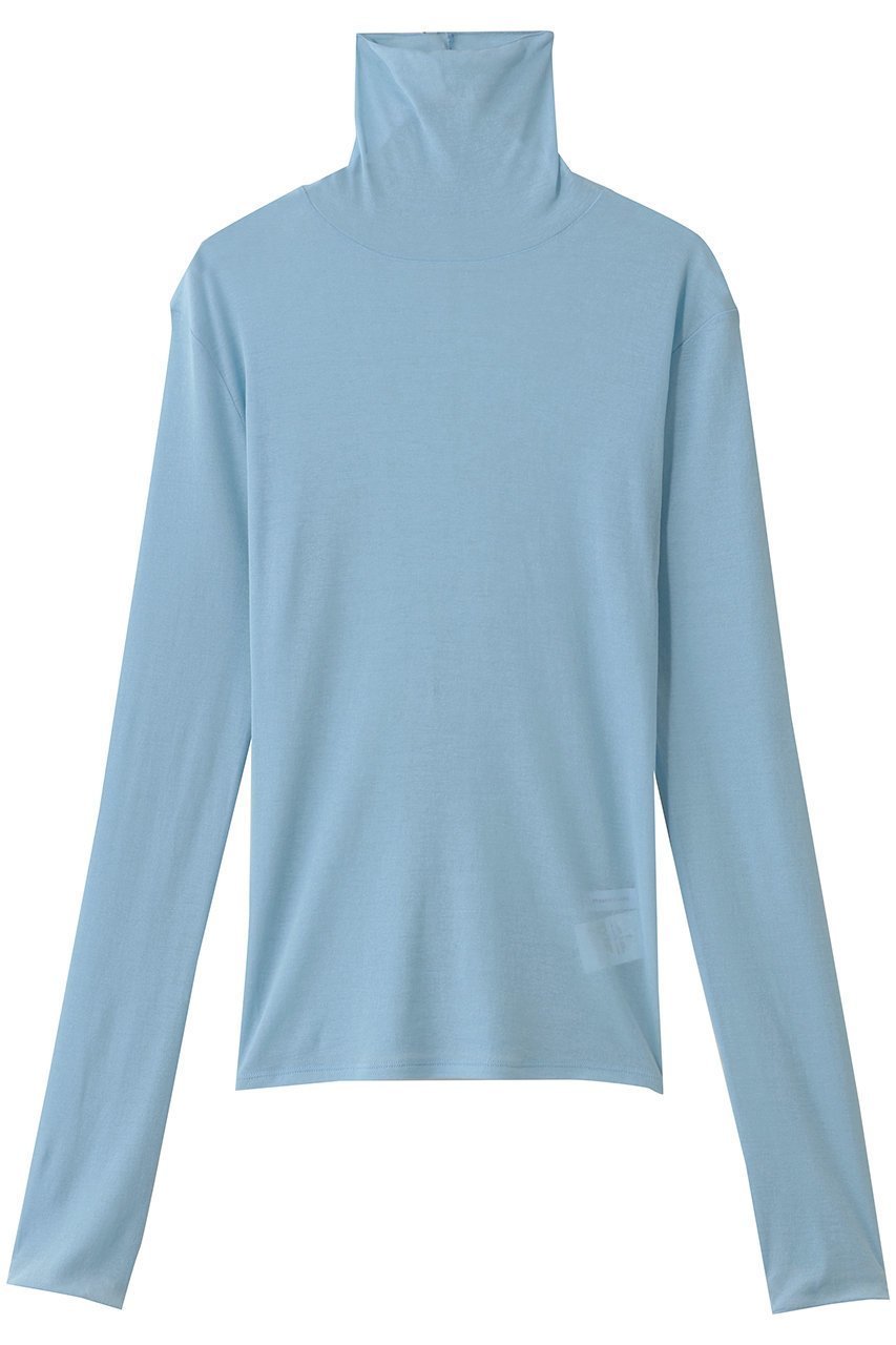 【スタニングルアー/STUNNING LURE】のインナーカラータートル インテリア・キッズ・メンズ・レディースファッション・服の通販 founy(ファニー) 　ファッション　Fashion　レディースファッション　Fashion for Women　トップス・カットソー　Cut & Sew Tops　シャツ・ブラウス・オフィスカジュアル　Elegant Blouses & Button-Ups　ロングTシャツ・Tシャツ　Longline T-Shirts & Tees　カットソー・ベーシックTシャツ　Cut-and-Sewn Tops / Stretch Tees & Basics　おすすめ　Recommended / Our Picks　インナー　Innerwear　キャミソール　Camisole, Spaghetti Strap Top　シアー　Sheer, See-Through　スウェット / スエット　Sweatshirt, Sweatwear　スリーブ　Sleeve, Long Sleeve / Short Sleeve　タートル　Turtleneck, Turtle Collar　トレンド　Trend, Trending Now　ロング　Long, Long-Length　ブルー|ID: prp329100004784681 ipo3291000000036031302