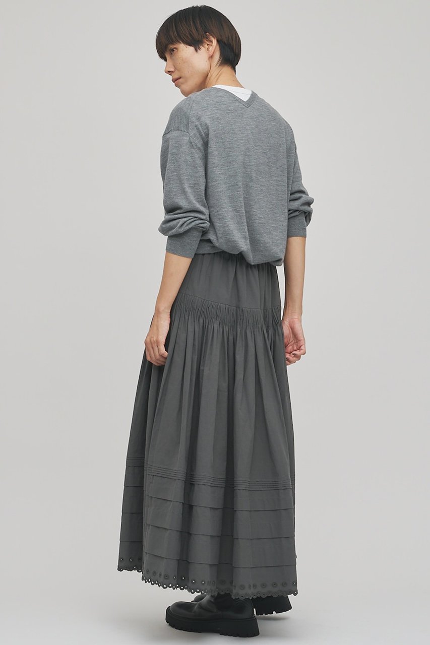 【ウィムガゼット/Whim Gazette】の【GEMINI】スカラップ刺繍スカート 人気、トレンドファッション・服の通販 founy(ファニー) ファッション Fashion レディースファッション Fashion for Women スカート Skirts ギャザー Gathered, Ruffled スカラップ Scallop, Scalloped Edge タイプライター Typewriter Fabric, Crisp Cotton ドット Polka Dot, Dot Pattern フランス France, French リネン Linen, Linen Fabric レース Lace, Lace Fabric ヴィンテージ Vintage Style other-3|ID: prp329100004784686 ipo3291000000035974435