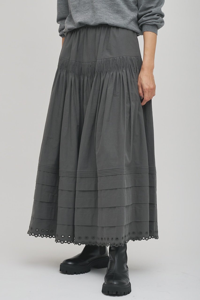 【ウィムガゼット/Whim Gazette】の【GEMINI】スカラップ刺繍スカート 人気、トレンドファッション・服の通販 founy(ファニー) ファッション Fashion レディースファッション Fashion for Women スカート Skirts ギャザー Gathered, Ruffled スカラップ Scallop, Scalloped Edge タイプライター Typewriter Fabric, Crisp Cotton ドット Polka Dot, Dot Pattern フランス France, French リネン Linen, Linen Fabric レース Lace, Lace Fabric ヴィンテージ Vintage Style other-7|ID: prp329100004784686 ipo3291000000035974439