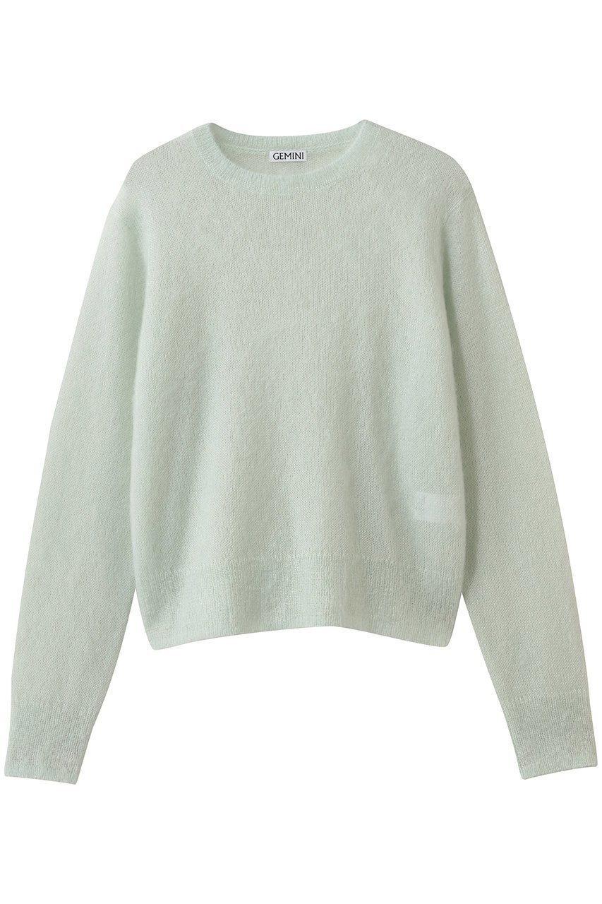 【ウィムガゼット/Whim Gazette】の【GEMINI】モヘヤプルオーバー 人気、トレンドファッション・服の通販 founy(ファニー) 　ファッション　Fashion　レディースファッション　Fashion for Women　トップス・カットソー　Cut & Sew Tops　ニット　Knit Tops & Sweaters　カジュアルプルオーバー・ニットトップス　Pullovers & Knit Tops / Casual Pullovers　シアー　Sheer, See-Through　シルク　Silk, 100% Silk　シンプル　Simple, Minimal　トレンド　Trend, Trending Now　エレガント 上品　Elegant　新作・新入荷　New Arrivals / New In　 other-1|ID: prp329100004784690 ipo3291000000034735018