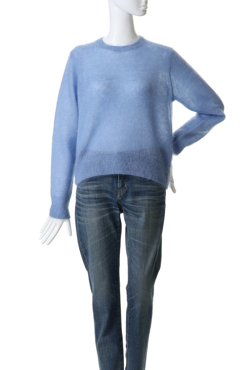 【ウィムガゼット/Whim Gazette】の【GEMINI】モヘヤプルオーバー 人気、トレンドファッション・服の通販 founy(ファニー) 　ファッション　Fashion　レディースファッション　Fashion for Women　トップス・カットソー　Cut & Sew Tops　ニット　Knit Tops & Sweaters　カジュアルプルオーバー・ニットトップス　Pullovers & Knit Tops / Casual Pullovers　シアー　Sheer, See-Through　シルク　Silk, 100% Silk　シンプル　Simple, Minimal　トレンド　Trend, Trending Now　エレガント 上品　Elegant　新作・新入荷　New Arrivals / New In　other-2|ID: prp329100004784690 ipo3291000000034735025