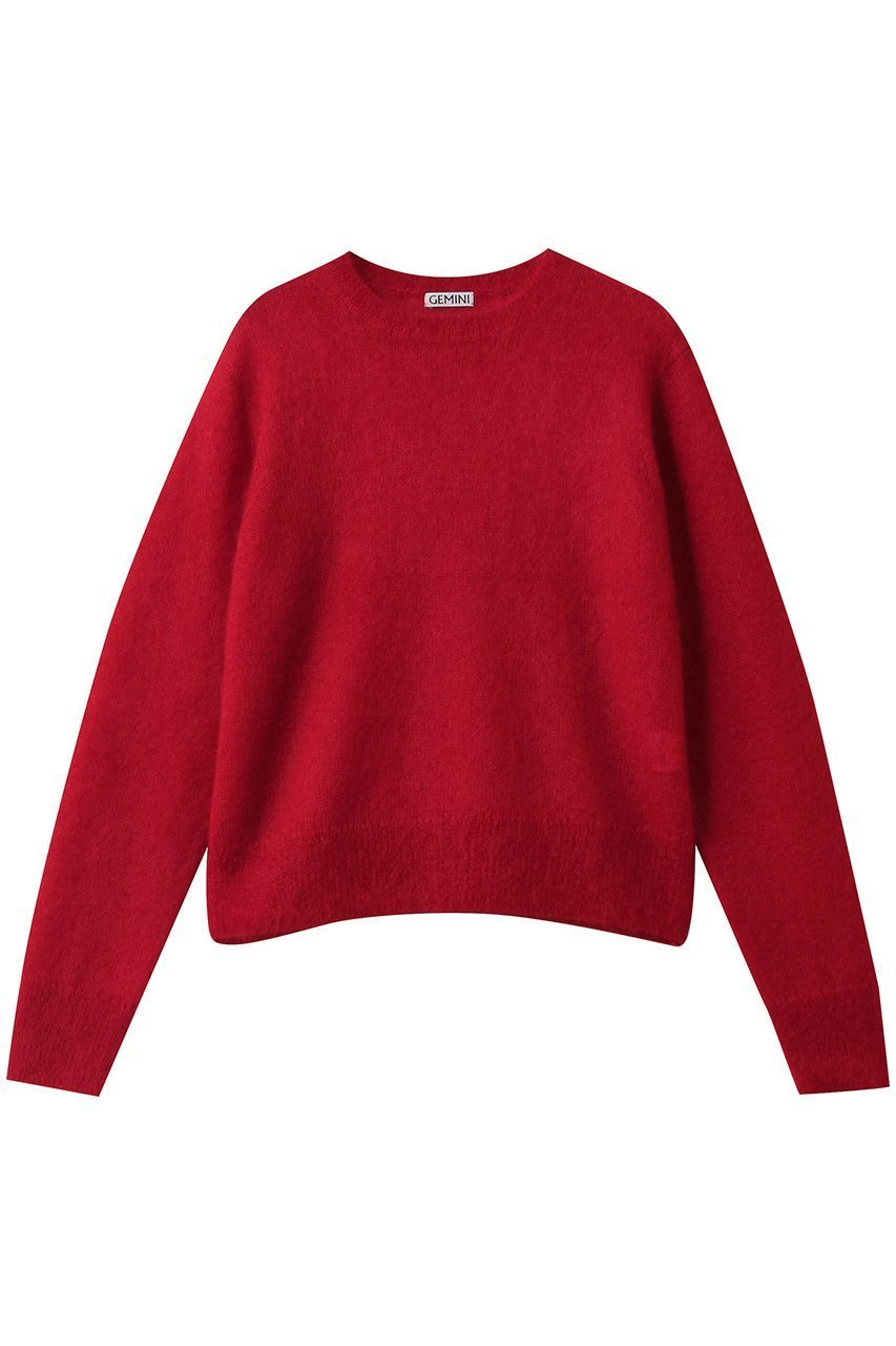 【ウィムガゼット/Whim Gazette】の【GEMINI】モヘヤプルオーバー インテリア・キッズ・メンズ・レディースファッション・服の通販 founy(ファニー) 　ファッション　Fashion　レディースファッション　Fashion for Women　トップス・カットソー　Cut & Sew Tops　ニット　Knit Tops & Sweaters　カジュアルプルオーバー・ニットトップス　Pullovers & Knit Tops / Casual Pullovers　イタリア　Italy　シアー　Sheer, See-Through　シルク　Silk, 100% Silk　シンプル　Simple, Minimal　トレンド　Trend, Trending Now　ベビー　Baby, Babywear　レッド|ID: prp329100004784690 ipo3291000000034755766