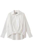 【エムフィル/M Fil】のトリアセテート コットン タイプライター フロントタックブラウス 人気、トレンドファッション・服の通販 founy(ファニー) ファッション Fashion レディースファッション Fashion for Women トップス・カットソー Cut & Sew Tops シャツ・ブラウス・オフィスカジュアル Elegant Blouses & Button-Ups 2026年 2026 カフス Cuff Design スリーブ Sleeve, Long Sleeve / Short Sleeve タイプライター Typewriter Fabric, Crisp Cotton フォルム Silhouette, Form ロング Long, Long-Length 夏 Summer 春 Spring S/S・春夏 SS, Spring/Summer, Warm Season |ID:prp329100004784694