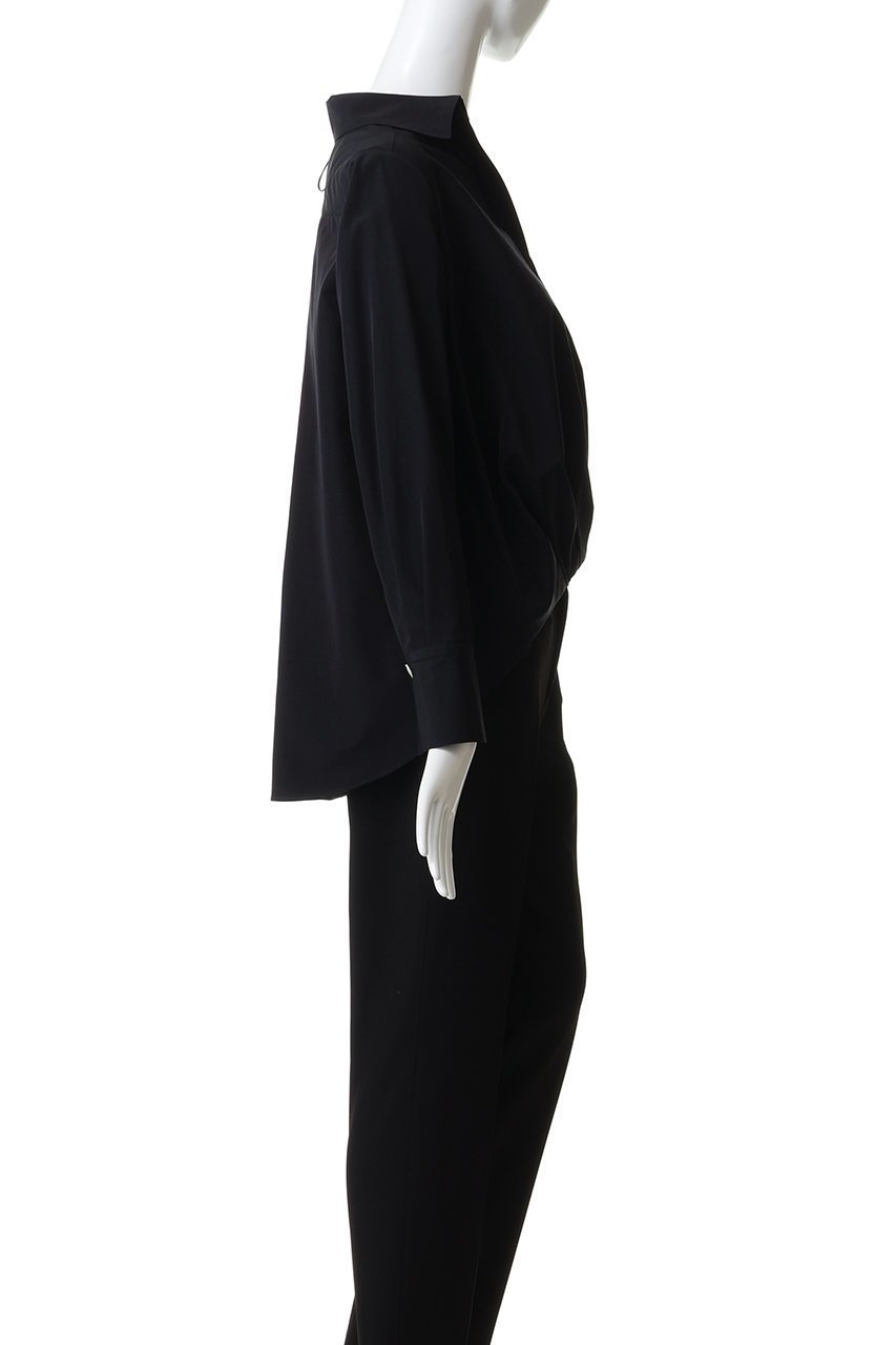 【エムフィル/M Fil】のトリアセテート コットン タイプライター フロントタックブラウス 人気、トレンドファッション・服の通販 founy(ファニー) 　ファッション　Fashion　レディースファッション　Fashion for Women　トップス・カットソー　Cut & Sew Tops　シャツ・ブラウス・オフィスカジュアル　Elegant Blouses & Button-Ups　2026年　2026　カフス　Cuff Design　スリーブ　Sleeve, Long Sleeve / Short Sleeve　タイプライター　Typewriter Fabric, Crisp Cotton　フォルム　Silhouette, Form　ロング　Long, Long-Length　夏　Summer　春　Spring　S/S・春夏　SS, Spring/Summer, Warm Season　other-3|ID: prp329100004784694 ipo3291000000035838934