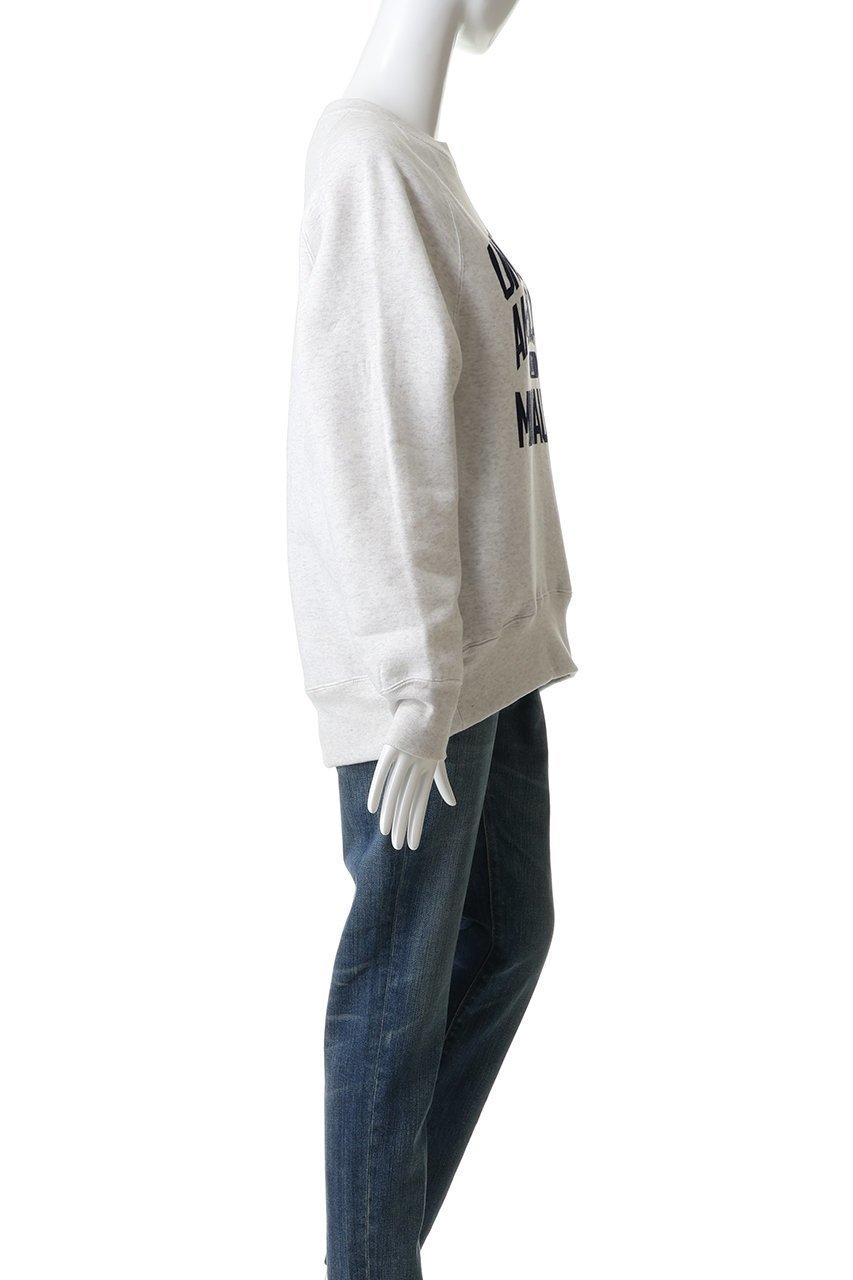 【アメリカーナ/Americana】のボリュームスリーブクルースウェット 人気、トレンドファッション・服の通販 founy(ファニー) 　ファッション　Fashion　レディースファッション　Fashion for Women　トップス・カットソー　Cut & Sew Tops　シャツ・ブラウス・オフィスカジュアル　Elegant Blouses & Button-Ups　レディースパーカー・カジュアルフーディー　Casual Hoodies & Sweatshirts　ロングTシャツ・Tシャツ　Longline T-Shirts & Tees　スウェット・クルーネックトップス　Sweatshirts & Crewnecks / Relaxed Fit Sweat Tops　カットソー・ベーシックTシャツ　Cut-and-Sewn Tops / Stretch Tees & Basics　ボリューム袖・フリルスリーブブラウス　Voluminous & Ruffle Sleeves / Puffy Sleeve Tops　スリーブ　Sleeve, Long Sleeve / Short Sleeve　デニム　Denim, Jeans Material　フロント　Front, Front Design　ロング　Long, Long-Length　新作・新入荷　New Arrivals / New In　other-3|ID: prp329100004784701 ipo3291000000034735102