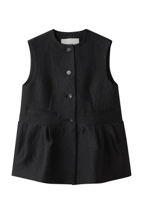 【デパリエ/DEPAREILLE】 コットンシルクジャカードジレ人気、トレンドファッション・服の通販 founy(ファニー) ファッション Fashion レディースファッション Fashion for Women アウター Coat / Outerwear Collection レディースジャケット・軽アウター Jackets 2026年 2026 シルク Silk, 100% Silk ジャカード/ジャガード Jacquard, Woven Pattern ジャケット Jacket, Outerwear ベスト Vest, Waistcoat エレガント 上品 Elegant 夏 Summer 春 Spring S/S・春夏 SS, Spring/Summer, Warm Season |ID:prp329100004784706