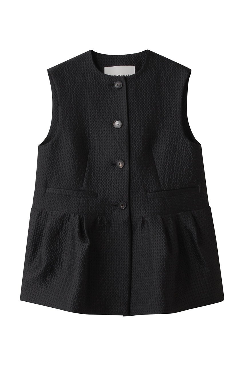 【デパリエ/DEPAREILLE】のコットンシルクジャカードジレ 人気、トレンドファッション・服の通販 founy(ファニー) 　ファッション　Fashion　レディースファッション　Fashion for Women　アウター　Coat / Outerwear Collection　レディースジャケット・軽アウター　Jackets　2026年　2026　シルク　Silk, 100% Silk　ジャカード／ジャガード　Jacquard, Woven Pattern　ジャケット　Jacket, Outerwear　ベスト　Vest, Waistcoat　エレガント 上品　Elegant　夏　Summer　春　Spring　S/S・春夏　SS, Spring/Summer, Warm Season　 other-1|ID: prp329100004784706 ipo3291000000034735129