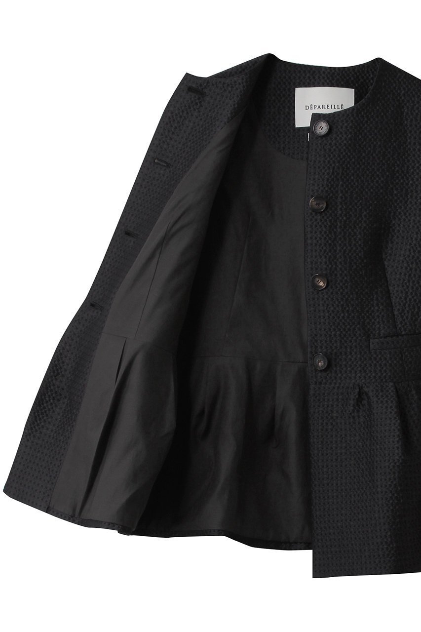 【デパリエ/DEPAREILLE】のコットンシルクジャカードジレ 人気、トレンドファッション・服の通販 founy(ファニー) 　ファッション　Fashion　レディースファッション　Fashion for Women　アウター　Coat / Outerwear Collection　レディースジャケット・軽アウター　Jackets　2026年　2026　シルク　Silk, 100% Silk　ジャカード／ジャガード　Jacquard, Woven Pattern　ジャケット　Jacket, Outerwear　ベスト　Vest, Waistcoat　エレガント 上品　Elegant　夏　Summer　春　Spring　S/S・春夏　SS, Spring/Summer, Warm Season　other-6|ID: prp329100004784706 ipo3291000000035680989