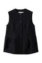 【デパリエ/DEPAREILLE】のコットンシルクジャカードジレ 人気、トレンドファッション・服の通販 founy(ファニー) ファッション Fashion レディースファッション Fashion for Women アウター Coat / Outerwear Collection レディースジャケット・軽アウター Jackets シルク Silk, 100% Silk ジャカード／ジャガード Jacquard, Woven Pattern ジャケット Jacket, Outerwear ベスト Vest, Waistcoat エレガント 上品 Elegant thumbnail ネイビー|ID: prp329100004784706 ipo3291000000036803883