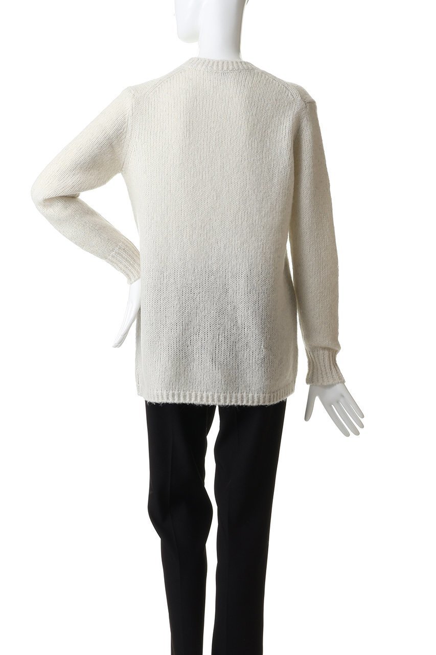 【プルミエ アロンディスモン/1er Arrondissement】のラメノットウールスリットニット 人気、トレンドファッション・服の通販 founy(ファニー) 　ファッション　Fashion　レディースファッション　Fashion for Women　トップス・カットソー　Cut & Sew Tops　ニット　Knit Tops & Sweaters　カジュアルプルオーバー・ニットトップス　Pullovers & Knit Tops / Casual Pullovers　2026年　2026　シンプル　Simple, Minimal　スリット　Slit, Slit Detail　ボトム　Bottoms, Lower Wear　エレガント 上品　Elegant　夏　Summer　春　Spring　S/S・春夏　SS, Spring/Summer, Warm Season　A/W・秋冬　Autumn/Winter　other-4|ID: prp329100004784709 ipo3291000000034735154