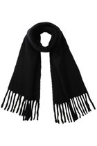 【メゾンスペシャル/MAISON SPECIAL】の【UNISEX】ウーリッシュボリュームマフラー BLK(ブラック)|ID: prp329100004784718 ipo3291000000034735209