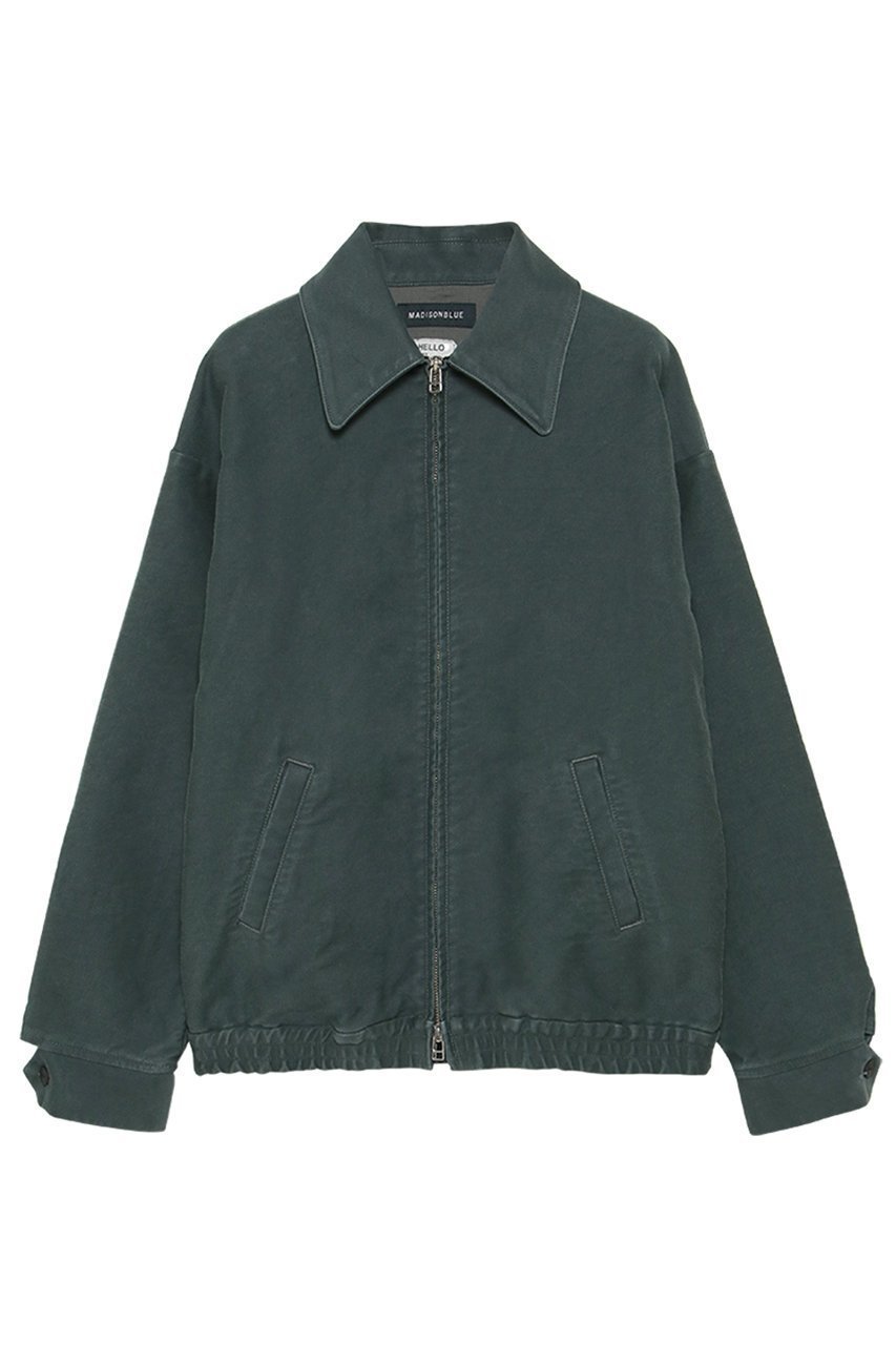 【マディソンブルー/MADISONBLUE】のLOOSE FIT DEAN JK MOLESKIN ルーズフィットジャケット インテリア・キッズ・メンズ・レディースファッション・服の通販 founy(ファニー) ファッション Fashion レディースファッション Fashion for Women アウター Coat / Outerwear Collection レディースジャケット・軽アウター Jackets 2026年 2026 クラシック Classic, Timeless Style ジップ Zip, Zipper ジャケット Jacket, Outerwear ポケット Pocket, Pocket Detail ヴィンテージ Vintage Style 夏 Summer 春 Spring S/S・春夏 SS, Spring/Summer, Warm Season グレー|ID: prp329100004784720 ipo3291000000034735228