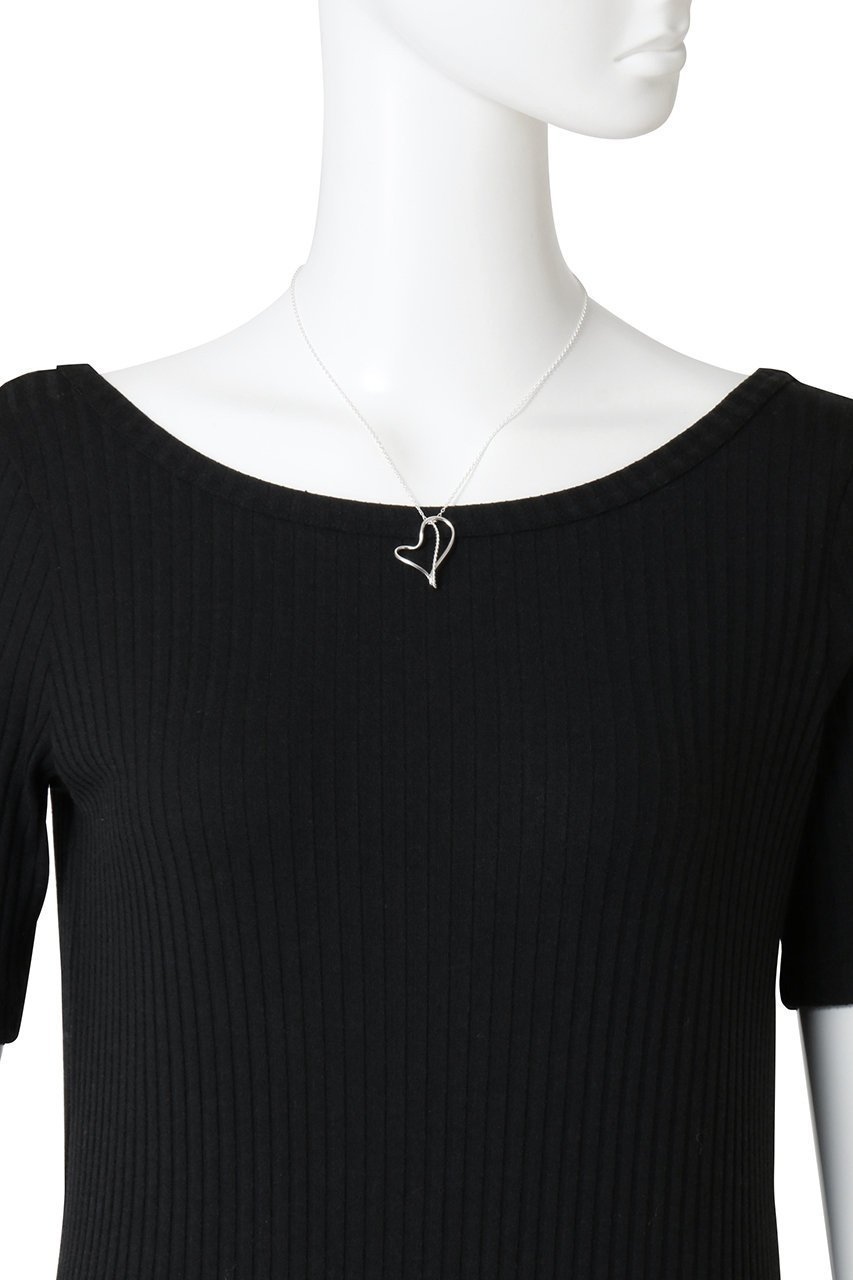 【マルティニーク/martinique】の【BAR JEWELLERY】DANHE-CHA-187S ハートネックレス 人気、トレンドファッション・服の通販 founy(ファニー) 　ファッション　Fashion　レディースファッション　Fashion for Women　ジュエリー　Jewelry　ネックレス　Necklaces & Pendants　2026年　2026　シルバー　Silver, Metallic Silver　ジュエリー　Jewelry, Accessories　チェーン　Chain, Chain Strap　ネックレス　Necklace, Pendant Necklace　バランス　Balance, Style Balance　フォルム　Silhouette, Form　エレガント 上品　Elegant　人気　Popular, Best Seller　夏　Summer　春　Spring　S/S・春夏　SS, Spring/Summer, Warm Season　other-2|ID: prp329100004786975 ipo3291000000034744843