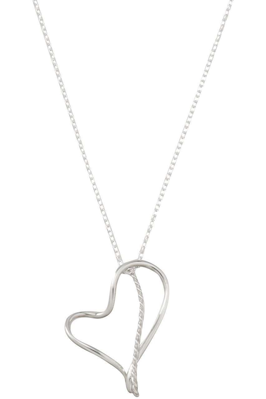 【マルティニーク/martinique】の【BAR JEWELLERY】DANHE-CHA-187S ハートネックレス インテリア・キッズ・メンズ・レディースファッション・服の通販 founy(ファニー) 　ファッション　Fashion　レディースファッション　Fashion for Women　ジュエリー　Jewelry　ネックレス　Necklaces & Pendants　2026年　2026　シルバー　Silver, Metallic Silver　ジュエリー　Jewelry, Accessories　チェーン　Chain, Chain Strap　ネックレス　Necklace, Pendant Necklace　バランス　Balance, Style Balance　フォルム　Silhouette, Form　エレガント 上品　Elegant　人気　Popular, Best Seller　夏　Summer　春　Spring　S/S・春夏　SS, Spring/Summer, Warm Season　シルバー|ID: prp329100004786975 ipo3291000000036244765