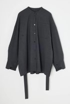 【エンフォルド/ENFOLD】の【12/3 20:00販売開始】MANY-STYLE OVER SHIRT チャコールグレー|ID: prp329100004786981 ipo3291000000034744874