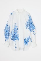 【エンフォルド/ENFOLD】の【12/3 20:00販売開始】CIRCLE DORAPE SHIRT 人気、トレンドファッション・服の通販 founy(ファニー) ファッション Fashion レディースファッション Fashion for Women トップス・カットソー Cut & Sew Tops シャツ・ブラウス・オフィスカジュアル Elegant Blouses & Button-Ups 2026年 2026 おすすめ Recommended / Our Picks サテン Satin, Glossy Fabric スリーブ Sleeve, Long Sleeve / Short Sleeve セットアップ Set-Up, Coordinated Outfit フォルム Silhouette, Form プリント Print, Printed Pattern プリーツ Pleats, Pleated モチーフ Motif, Design Theme ロング Long, Long-Length 夏 Summer 春 Spring S/S・春夏 SS, Spring/Summer, Warm Season thumbnail ホワイト|ID: prp329100004786982 ipo3291000000034744877