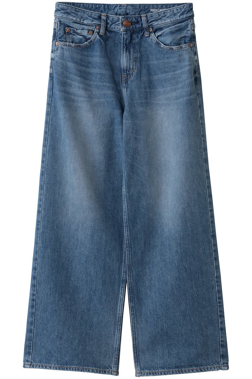 【レッドカード トーキョー/RED CARD TOKYO】のKansas ミッドライズストレートデニムパンツ インテリア・キッズ・メンズ・レディースファッション・服の通販 founy(ファニー) ファッション Fashion レディースファッション Fashion for Women パンツ Pants & Trousers デニムパンツ・ジーンズ・美脚デニム Denim Jeans & Pants 2026年 2026 シューズ Shoes, Footwear ストレート Straight, Straight Cut スニーカー Sneakers, Trainers デニム Denim, Jeans Material フィット Fit, Slim Fit エレガント 上品 Elegant 夏 Summer 定番 Standard, Basic Item 春 Spring S/S・春夏 SS, Spring/Summer, Warm Season kita - Indigo Mid|ID: prp329100004786988 ipo3291000000034744900