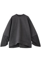 【ナゴンスタンス/nagonstans】のvolume pullover 人気、トレンドファッション・服の通販 founy(ファニー) ファッション Fashion レディースファッション Fashion for Women トップス・カットソー Cut & Sew Tops シャツ・ブラウス・オフィスカジュアル Elegant Blouses & Button-Ups ロングTシャツ・Tシャツ Longline T-Shirts & Tees カジュアルプルオーバー・ニットトップス Pullovers & Knit Tops / Casual Pullovers カットソー・ベーシックTシャツ Cut-and-Sewn Tops / Stretch Tees & Basics スリーブ Sleeve, Long Sleeve / Short Sleeve ミックス Mix, Mixed Style ルーズ Loose, Oversized ロング Long, Long-Length ワイド Wide, Wide Fit thumbnail Stone|ID: prp329100004786991 ipo3291000000036692746