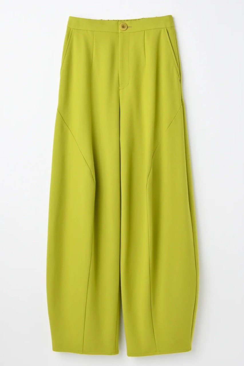 【ナゴンスタンス/nagonstans】の【12/3 20:00販売開始】loose curve trousers インテリア・キッズ・メンズ・レディースファッション・服の通販 founy(ファニー) 　ファッション　Fashion　レディースファッション　Fashion for Women　パンツ　Pants & Trousers　2026年　2026　オイル　Body Oil　ストレッチ　Stretch, Stretchy Fabric　ピーチ　Peach, Soft Touch　フォルム　Silhouette, Form　リラックス　Relax, Relaxed Fit　夏　Summer　春　Spring　S/S・春夏　SS, Spring/Summer, Warm Season　Turmeric|ID: prp329100004786999 ipo3291000000034744949