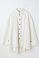 【ナゴンスタンス/nagonstans】のwide-sleeves shirt 人気、トレンドファッション・服の通販 founy(ファニー) ファッション Fashion レディースファッション Fashion for Women トップス・カットソー Cut & Sew Tops シャツ・ブラウス・オフィスカジュアル Elegant Blouses & Button-Ups アシンメトリー Asymmetrical Style オイル Body Oil 春 Spring ストレッチ Stretch, Stretchy Fabric スリーブ Sleeve, Long Sleeve / Short Sleeve ドレープ Drape, Draping Fabric ピーチ Peach, Soft Touch ポケット Pocket, Pocket Detail ヨーク Yoke, Yoke Design ロング Long, Long-Length S/S・春夏 SS, Spring/Summer, Warm Season 夏 Summer 2026年 2026 |ID:prp329100004787000