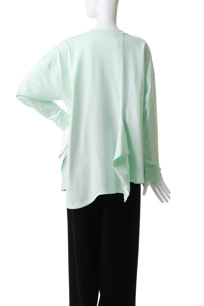 【エンフォルド/ENFOLD】のPLATE LONG-SLEEVE T-SHIRT 人気、トレンドファッション・服の通販 founy(ファニー) ファッション Fashion レディースファッション Fashion for Women トップス・カットソー Cut & Sew Tops シャツ・ブラウス・オフィスカジュアル Elegant Blouses & Button-Ups ロングTシャツ・Tシャツ Longline T-Shirts & Tees カットソー・ベーシックTシャツ Cut-and-Sewn Tops / Stretch Tees & Basics 2026年 2026 スリーブ Sleeve, Long Sleeve / Short Sleeve ドレープ Drape, Draping Fabric プレート Plate, Dish ベビー Baby, Babywear モチーフ Motif, Design Theme ロング Long, Long-Length 今季 This Season, Current Season 夏 Summer 春 Spring S/S・春夏 SS, Spring/Summer, Warm Season other-4|ID: prp329100004787004 ipo3291000000036244844