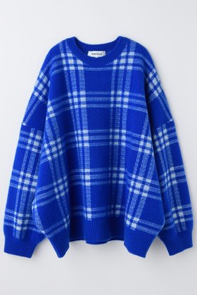 【エンフォルド/ENFOLD】のWIDE DOLMAN PULLOVER 人気、トレンドファッション・服の通販 founy(ファニー) ファッション Fashion レディースファッション Fashion for Women トップス・カットソー Cut & Sew Tops ニット Knit Tops & Sweaters カジュアルプルオーバー・ニットトップス Pullovers & Knit Tops / Casual Pullovers 2026年 2026 チェック Check, Plaid, Tartan マフラー Scarf, Muffler ワイド Wide, Wide Fit 冬 Winter / This Winter 夏 Summer 春 Spring S/S・春夏 SS, Spring/Summer, Warm Season |ID:prp329100004787006