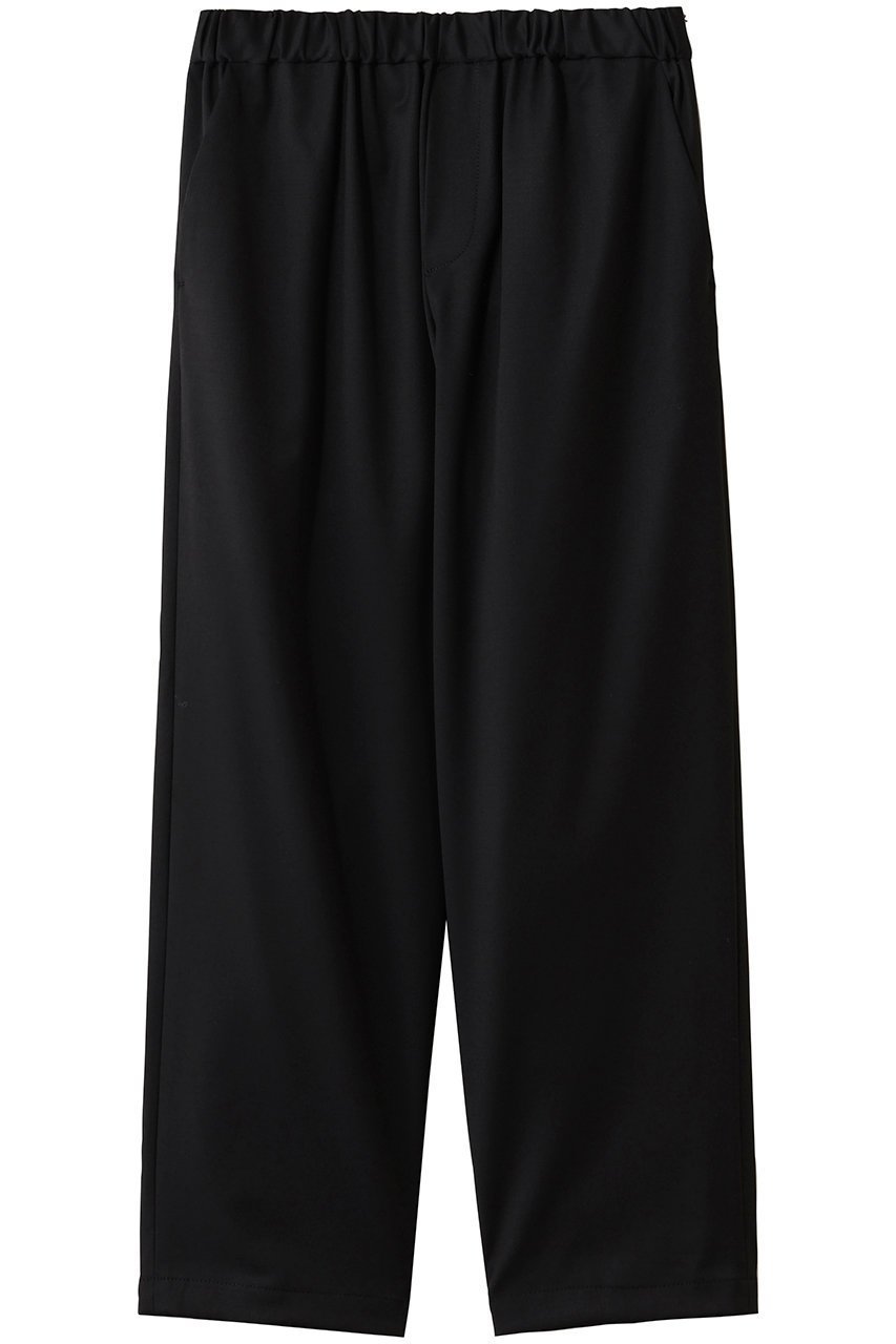 【ミズイロ インド/mizuiro ind】のT/W tuck easy PT パンツ インテリア・キッズ・メンズ・レディースファッション・服の通販 founy(ファニー) 　ファッション　Fashion　レディースファッション　Fashion for Women　パンツ　Pants & Trousers　クロップド　Cropped, Short Length　シンプル　Simple, Minimal　ストレッチ　Stretch, Stretchy Fabric　ベーシック　Basic, Essential　black|ID: prp329100004787008 ipo3291000000035861482