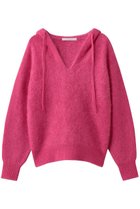 【プレインピープル/PLAIN PEOPLE】のアルパカナイロンニットフーディー ピンク|ID: prp329100004787010 ipo3291000000034744998