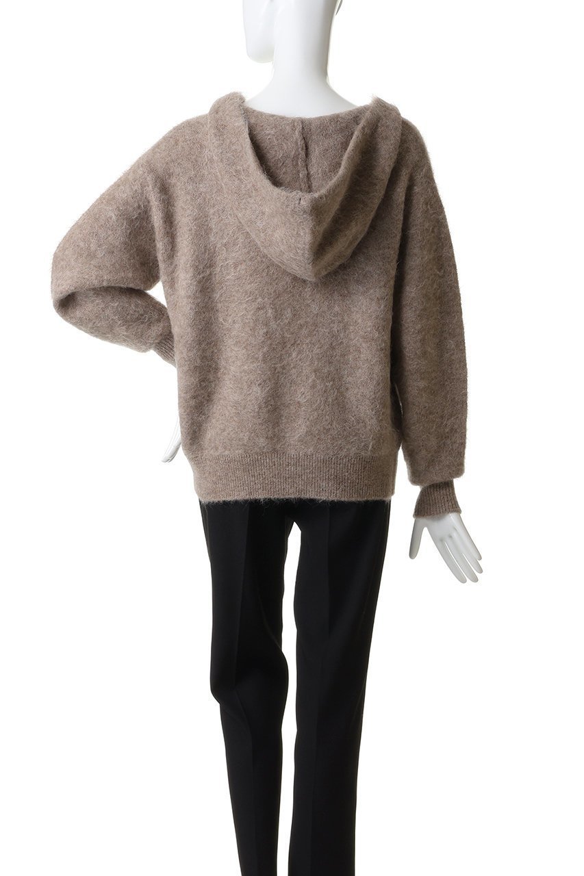 【プレインピープル/PLAIN PEOPLE】のアルパカナイロンニットフーディー 人気、トレンドファッション・服の通販 founy(ファニー) 　ファッション　Fashion　レディースファッション　Fashion for Women　トップス・カットソー　Cut & Sew Tops　ニット　Knit Tops & Sweaters　レディースパーカー・カジュアルフーディー　Casual Hoodies & Sweatshirts　2026年　2026　おすすめ　Recommended / Our Picks　サテン　Satin, Glossy Fabric　ハイネック　High Neck, Mock Neck　パーカー　Hoodie, Parka　冬　Winter / This Winter　夏　Summer　春　Spring　S/S・春夏　SS, Spring/Summer, Warm Season　other-4|ID: prp329100004787010 ipo3291000000034745001