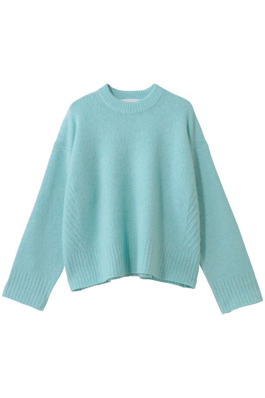 【プレインピープル/PLAIN PEOPLE】のカシミヤミックスニットプルオーバー インテリア・キッズ・メンズ・レディースファッション・服の通販 founy(ファニー) 　ファッション　Fashion　レディースファッション　Fashion for Women　トップス・カットソー　Cut & Sew Tops　ニット　Knit Tops & Sweaters　カジュアルプルオーバー・ニットトップス　Pullovers & Knit Tops / Casual Pullovers　2026年　2026　シンプル　Simple, Minimal　夏　Summer　春　Spring　S/S・春夏　SS, Spring/Summer, Warm Season　ブルー|ID: prp329100004787011 ipo3291000000036244855