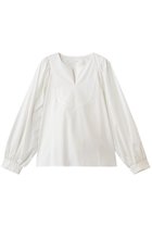 【プレインピープル/PLAIN PEOPLE】のコットンスキッパーブラウス ホワイト|ID: prp329100004787013 ipo3291000000035861488