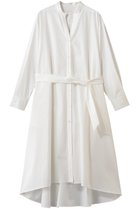 【プレインピープル/PLAIN PEOPLE】の開襟シャツワンピース ホワイト|ID: prp329100004787014 ipo3291000000034745027