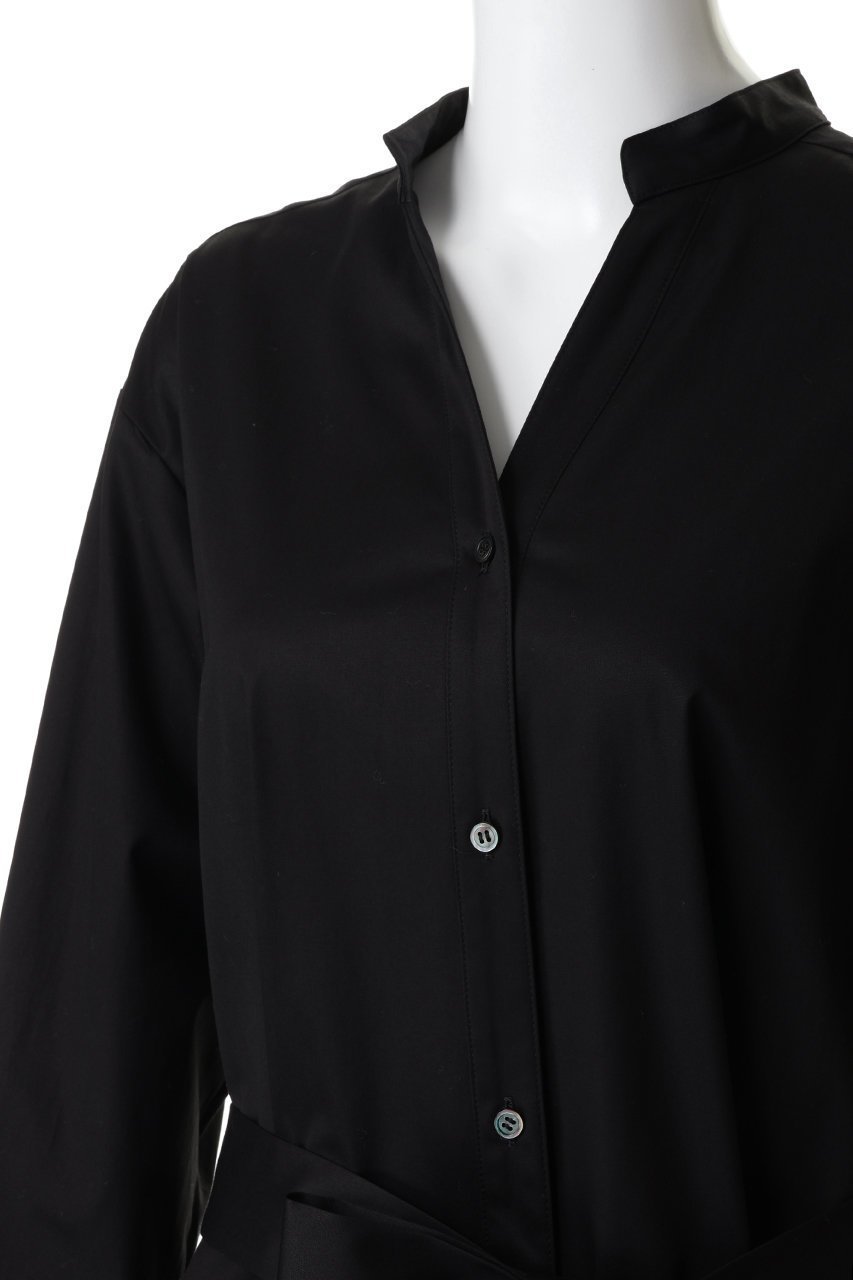 【プレインピープル/PLAIN PEOPLE】の開襟シャツワンピース 人気、トレンドファッション・服の通販 founy(ファニー) 　ファッション　Fashion　レディースファッション　Fashion for Women　ワンピース　Dresses　シャツワンピース / 1枚で着映えコーデ　Shirt Dresses　チュニック　Tunic Tops & Dresses　イレギュラー　Irregular Design　ストレッチ　Stretch, Stretchy Fabric　チュニック　Tunic, Long Top　リボン　Ribbon, Bow　ロング　Long, Long-Length　エレガント 上品　Elegant　other-5|ID: prp329100004787014 ipo3291000000036949944