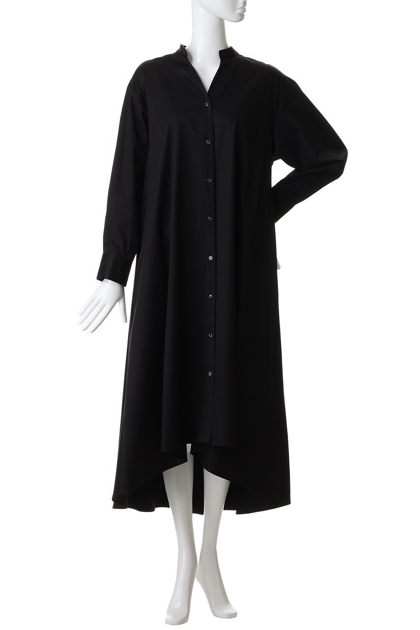 【プレインピープル/PLAIN PEOPLE】の開襟シャツワンピース 人気、トレンドファッション・服の通販 founy(ファニー) 　ファッション　Fashion　レディースファッション　Fashion for Women　ワンピース　Dresses　シャツワンピース / 1枚で着映えコーデ　Shirt Dresses　チュニック　Tunic Tops & Dresses　イレギュラー　Irregular Design　ストレッチ　Stretch, Stretchy Fabric　チュニック　Tunic, Long Top　リボン　Ribbon, Bow　ロング　Long, Long-Length　エレガント 上品　Elegant　other-6|ID: prp329100004787014 ipo3291000000036949946