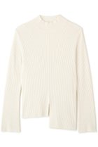 【アドーア/ADORE】のダブルリブニット 人気、トレンドファッション・服の通販 founy(ファニー) ファッション Fashion レディースファッション Fashion for Women トップス・カットソー Cut & Sew Tops ニット Knit Tops & Sweaters カジュアルプルオーバー・ニットトップス Pullovers & Knit Tops / Casual Pullovers アシンメトリー Asymmetrical Style エレガント 上品 Elegant 新作・新入荷 New Arrivals / New In thumbnail ホワイト|ID: prp329100004789306 ipo3291000000034754919