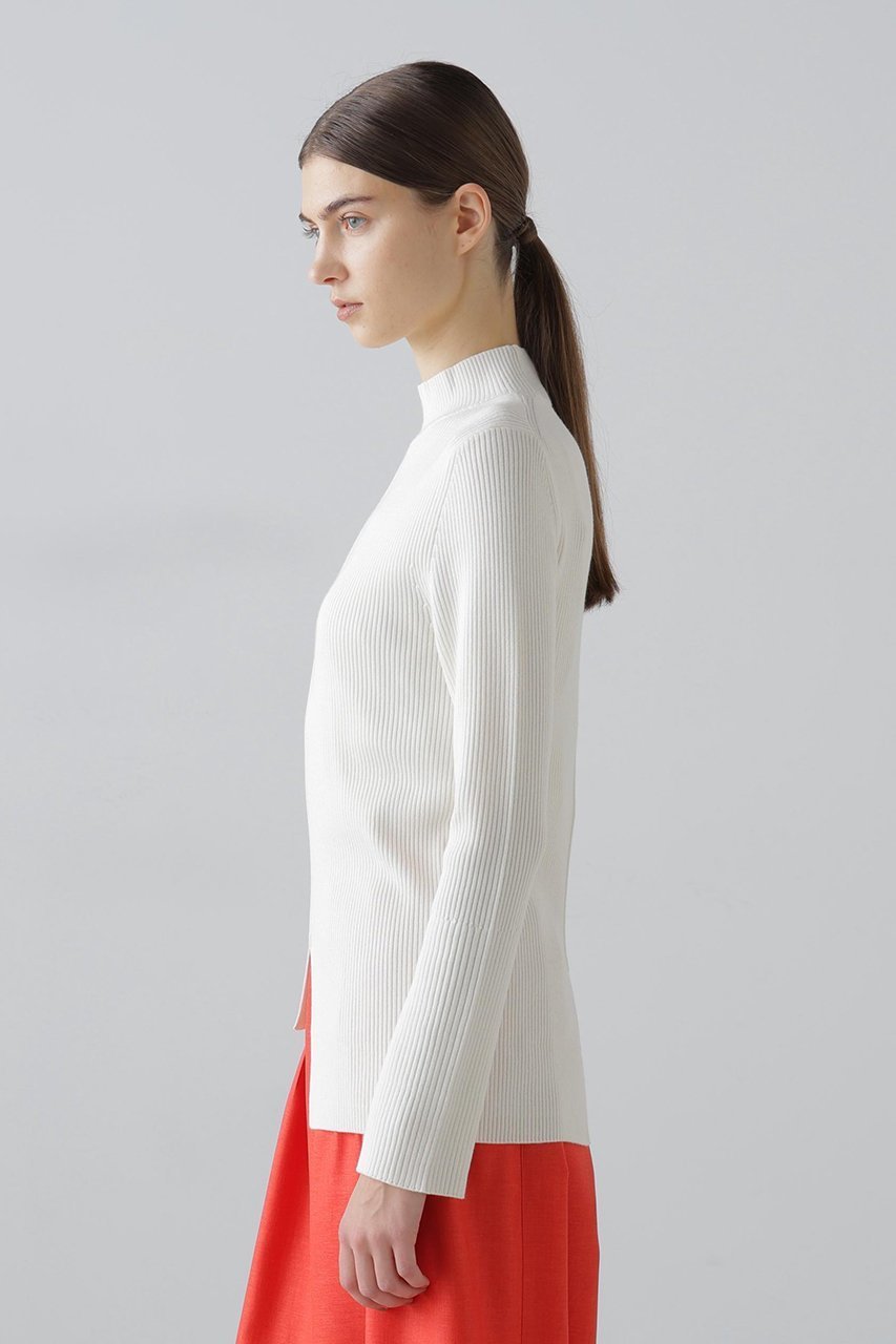 【アドーア/ADORE】のダブルリブニット 人気、トレンドファッション・服の通販 founy(ファニー) 　ファッション　Fashion　レディースファッション　Fashion for Women　トップス・カットソー　Cut & Sew Tops　ニット　Knit Tops & Sweaters　カジュアルプルオーバー・ニットトップス　Pullovers & Knit Tops / Casual Pullovers　アシンメトリー　Asymmetrical Style　エレガント 上品　Elegant　新作・新入荷　New Arrivals / New In　other-4|ID: prp329100004789306 ipo3291000000034754922