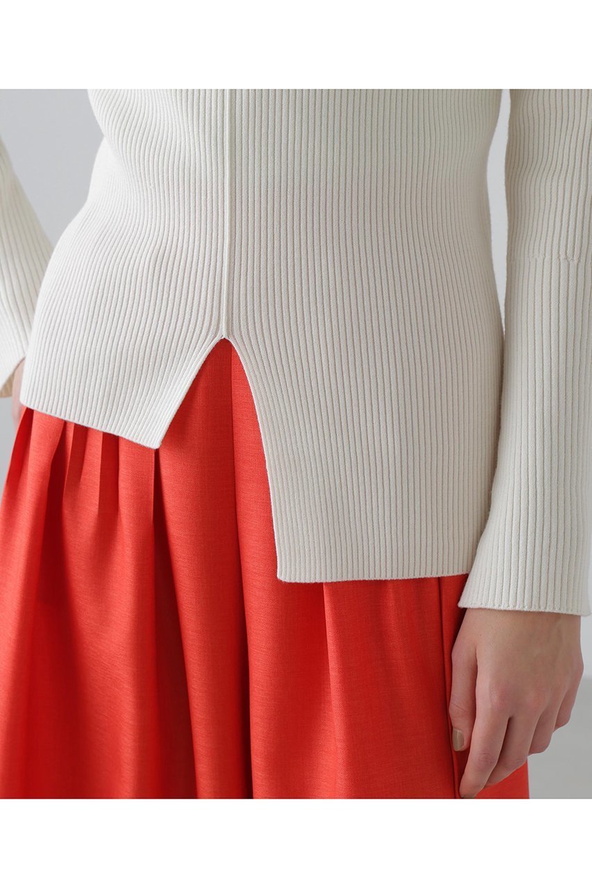 【アドーア/ADORE】のダブルリブニット 人気、トレンドファッション・服の通販 founy(ファニー) 　ファッション　Fashion　レディースファッション　Fashion for Women　トップス・カットソー　Cut & Sew Tops　ニット　Knit Tops & Sweaters　カジュアルプルオーバー・ニットトップス　Pullovers & Knit Tops / Casual Pullovers　アシンメトリー　Asymmetrical Style　エレガント 上品　Elegant　新作・新入荷　New Arrivals / New In　other-8|ID: prp329100004789306 ipo3291000000034754926