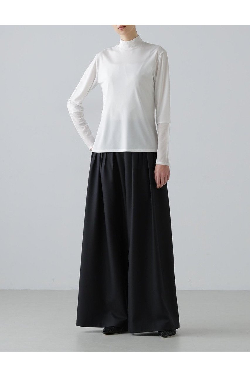 【アドーア/ADORE】のハイツイストスムーストップス 人気、トレンドファッション・服の通販 founy(ファニー) ファッション Fashion レディースファッション Fashion for Women トップス・カットソー Cut & Sew Tops シャツ・ブラウス・オフィスカジュアル Elegant Blouses & Button-Ups ロングTシャツ・Tシャツ Longline T-Shirts & Tees カットソー・ベーシックTシャツ Cut-and-Sewn Tops / Stretch Tees & Basics シンプル Simple, Minimal スリーブ Sleeve, Long Sleeve / Short Sleeve ダブル Double, Double-Breasted テレコ Ribbed, Rib Stitch ロング Long, Long-Length エレガント 上品 Elegant 新作・新入荷 New Arrivals / New In other-3|ID: prp329100004789307 ipo3291000000034754931