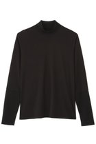 【アドーア/ADORE】のハイツイストスムーストップス 人気、トレンドファッション・服の通販 founy(ファニー) ファッション Fashion レディースファッション Fashion for Women トップス・カットソー Cut & Sew Tops シャツ・ブラウス・オフィスカジュアル Elegant Blouses & Button-Ups ロングTシャツ・Tシャツ Longline T-Shirts & Tees カットソー・ベーシックTシャツ Cut-and-Sewn Tops / Stretch Tees & Basics シンプル Simple, Minimal スリーブ Sleeve, Long Sleeve / Short Sleeve ダブル Double, Double-Breasted テレコ Ribbed, Rib Stitch ロング Long, Long-Length エレガント 上品 Elegant thumbnail ブラック|ID: prp329100004789307 ipo3291000000035389459