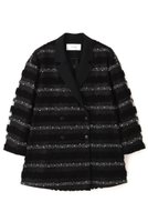 【アドーア/ADORE】のチャンキーテープボーダージャケット 人気、トレンドファッション・服の通販 founy(ファニー) ファッション Fashion レディースファッション Fashion for Women アウター Coat / Outerwear Collection レディースジャケット・軽アウター Jackets ジャケット Jacket, Outerwear ボーダー Border, Stripe 新作・新入荷 New Arrivals / New In 無地 Plain, Solid Color |ID:prp329100004789311