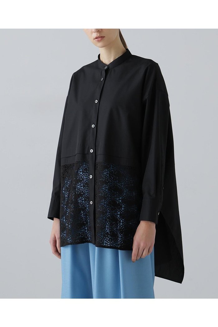 【アドーア/ADORE】のレーシーヘムブラウス インテリア・キッズ・メンズ・レディースファッション・服の通販 founy(ファニー) https://founy.com/ ファッション Fashion レディースファッション Fashion for Women トップス・カットソー Cut & Sew Tops シャツ・ブラウス・オフィスカジュアル Elegant Blouses & Button-Ups ケミカル Chemical, Chemical Wash シンプル Simple, Minimal スリーブ Sleeve, Long Sleeve / Short Sleeve タイプライター Typewriter Fabric, Crisp Cotton ボトム Bottoms, Lower Wear レース Lace, Lace Fabric ロング Long, Long-Length エレガント 上品 Elegant 新作・新入荷 New Arrivals / New In |ID: prp329100004789318 ipo3291000000034755037