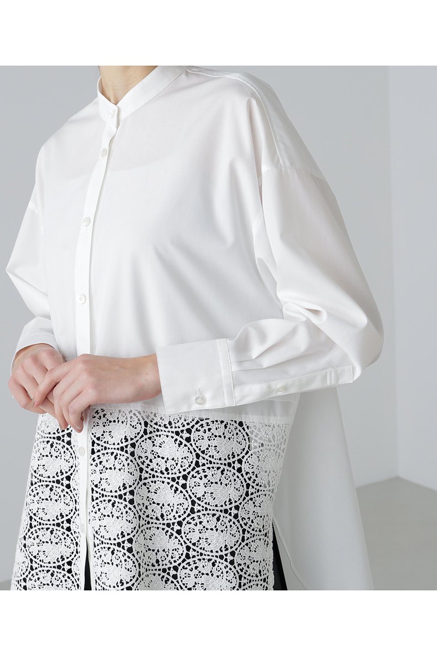 【アドーア/ADORE】のレーシーヘムブラウス 人気、トレンドファッション・服の通販 founy(ファニー) ファッション Fashion レディースファッション Fashion for Women トップス・カットソー Cut & Sew Tops シャツ・ブラウス・オフィスカジュアル Elegant Blouses & Button-Ups ケミカル Chemical, Chemical Wash シンプル Simple, Minimal スリーブ Sleeve, Long Sleeve / Short Sleeve タイプライター Typewriter Fabric, Crisp Cotton ボトム Bottoms, Lower Wear レース Lace, Lace Fabric ロング Long, Long-Length エレガント 上品 Elegant other-7|ID: prp329100004789318 ipo3291000000035730034