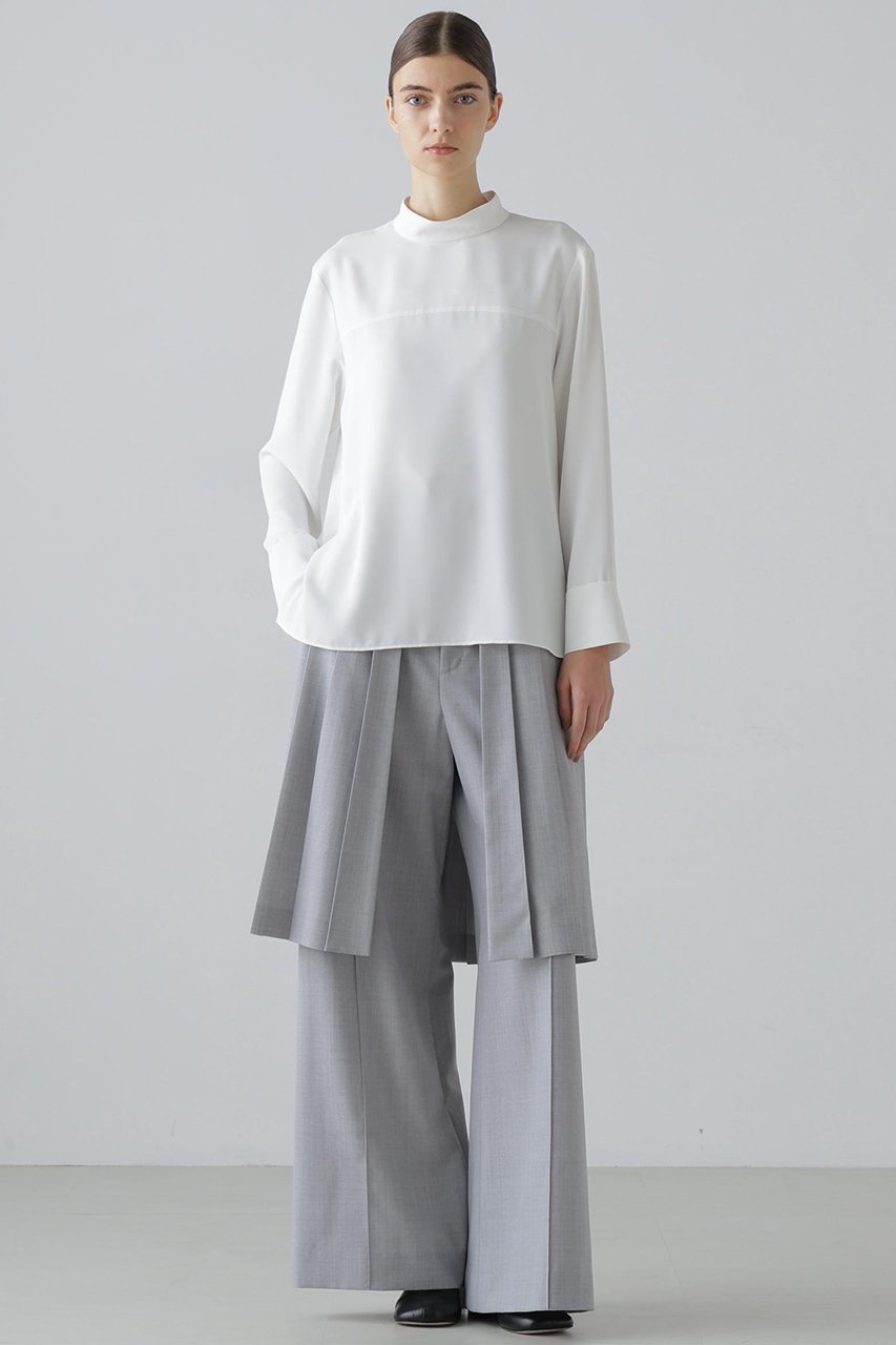 【アドーア/ADORE】のクリアジョーゼットブラウス 人気、トレンドファッション・服の通販 founy(ファニー) ファッション Fashion レディースファッション Fashion for Women トップス・カットソー Cut & Sew Tops シャツ・ブラウス・オフィスカジュアル Elegant Blouses & Button-Ups インナー Innerwear シンプル Simple, Minimal ジョーゼット Georgette, Semi-Sheer Fabric スリーブ Sleeve, Long Sleeve / Short Sleeve ドレープ Drape, Draping Fabric ロング Long, Long-Length other-3|ID: prp329100004789319 ipo3291000000036068597