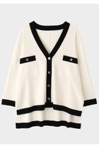 【ル フィル/LE PHIL】のオーバーサイズニットジャケット 人気、トレンドファッション・服の通販 founy(ファニー) ファッション Fashion レディースファッション Fashion for Women なめらか Smooth, Silky Texture エレガント 上品 Elegant ジャケット Jacket, Outerwear ストレッチ Stretch, Stretchy Fabric ツイード Twill, Twill Weave フィット Fit, Slim Fit 新作・新入荷 New Arrivals / New In thumbnail ホワイト|ID: prp329100004789320 ipo3291000000034755059