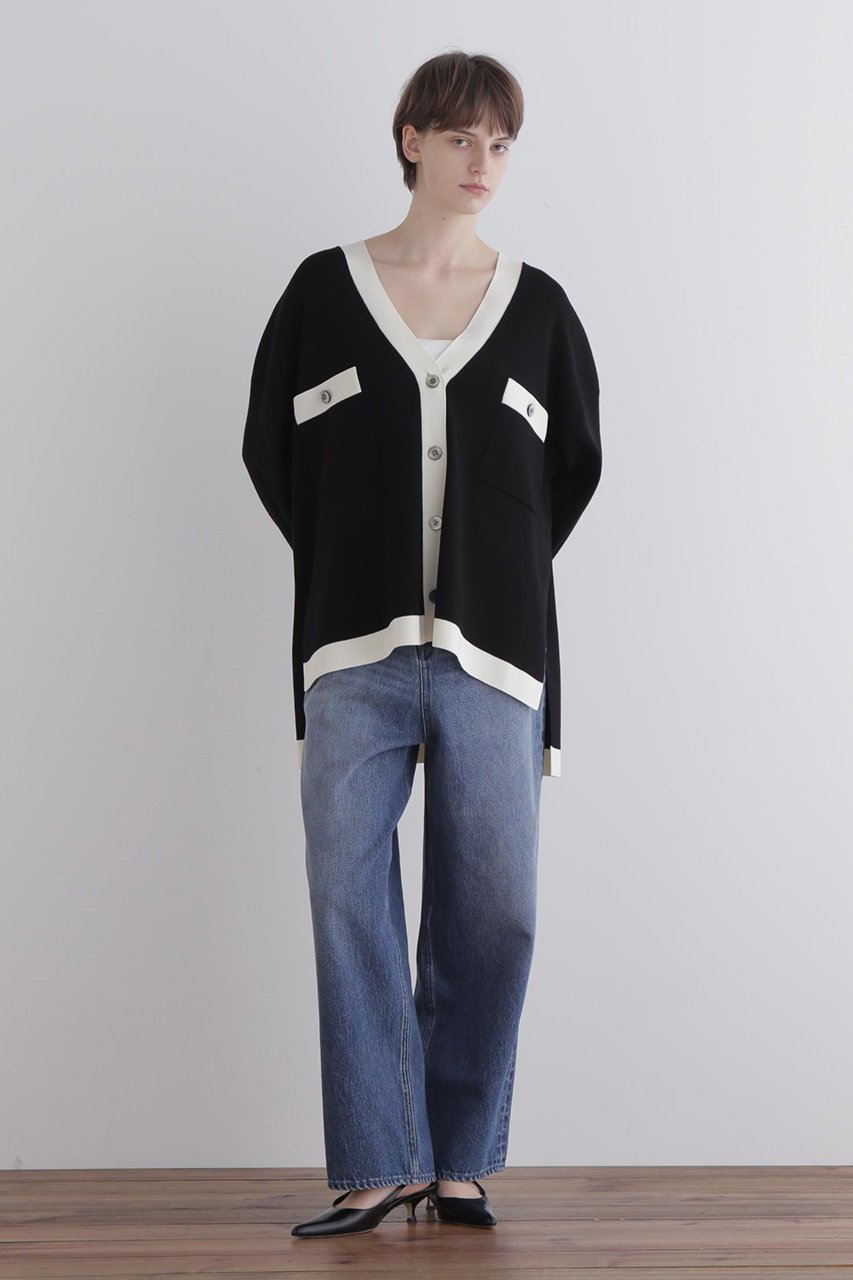 【ル フィル/LE PHIL】のオーバーサイズニットジャケット 人気、トレンドファッション・服の通販 founy(ファニー) 　ファッション　Fashion　レディースファッション　Fashion for Women　なめらか　Smooth, Silky Texture　エレガント 上品　Elegant　ジャケット　Jacket, Outerwear　ストレッチ　Stretch, Stretchy Fabric　ツイード　Twill, Twill Weave　フィット　Fit, Slim Fit　other-2|ID: prp329100004789320 ipo3291000000035293356