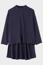 【ル フィル/LE PHIL】の2WAYツイルロングスリーブブラウス 人気、トレンドファッション・服の通販 founy(ファニー) ファッション Fashion レディースファッション Fashion for Women トップス・カットソー Cut & Sew Tops シャツ・ブラウス・オフィスカジュアル Elegant Blouses & Button-Ups シンプル Simple, Minimal スタンド Stand Collar, Upright Stand ストレッチ Stretch, Stretchy Fabric スリーブ Sleeve, Long Sleeve / Short Sleeve ツイル Twist, Twisted Detail ドレープ Drape, Draping Fabric ロング Long, Long-Length エレガント 上品 Elegant 新作・新入荷 New Arrivals / New In 長袖 Long Sleeve, Full Sleeve thumbnail ネイビー|ID: prp329100004789321 ipo3291000000034755072