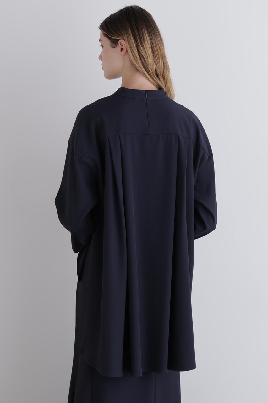 【ル フィル/LE PHIL】の2WAYツイルロングスリーブブラウス 人気、トレンドファッション・服の通販 founy(ファニー) ファッション Fashion レディースファッション Fashion for Women トップス・カットソー Cut & Sew Tops シャツ・ブラウス・オフィスカジュアル Elegant Blouses & Button-Ups シンプル Simple, Minimal スタンド Stand Collar, Upright Stand ストレッチ Stretch, Stretchy Fabric スリーブ Sleeve, Long Sleeve / Short Sleeve ツイル Twist, Twisted Detail ドレープ Drape, Draping Fabric ロング Long, Long-Length エレガント 上品 Elegant 新作・新入荷 New Arrivals / New In 長袖 Long Sleeve, Full Sleeve other-6|ID: prp329100004789321 ipo3291000000034755077