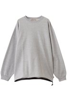 【ハー/HER.】のREMI RELIEF 別注 スウェットクルー 人気、トレンドファッション・服の通販 founy(ファニー) ファッション Fashion レディースファッション Fashion for Women トップス・カットソー Cut & Sew Tops シャツ・ブラウス・オフィスカジュアル Elegant Blouses & Button-Ups レディースパーカー・カジュアルフーディー Casual Hoodies & Sweatshirts ロングTシャツ・Tシャツ Longline T-Shirts & Tees スウェット・クルーネックトップス Sweatshirts & Crewnecks / Relaxed Fit Sweat Tops カットソー・ベーシックTシャツ Cut-and-Sewn Tops / Stretch Tees & Basics セットアップ Set-Up, Coordinated Outfit ドローストリング Drawstring, Pull Cord バランス Balance, Style Balance リラックス Relax, Relaxed Fit 再入荷 Restock / Back in Stock 別注 Limited Edition, Custom Order thumbnail ライトグレー|ID: prp329100004789325 ipo3291000000036073520