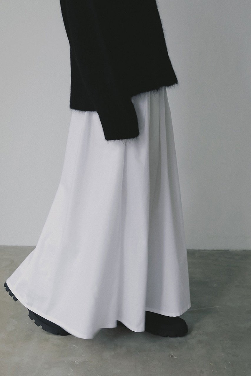 【ハー/HER.】のオックスフレアスカート 人気、トレンドファッション・服の通販 founy(ファニー) 　ファッション　Fashion　レディースファッション　Fashion for Women　スカート　Skirts　Aライン・フレアスカート　A-Line & Flared Skirts　ロングスカート　Long Skirts / Maxi & Midi Skirts　オックス　Oxford Fabric　ギャザー　Gathered, Ruffled　フレア　Flare, Flared　ベーシック　Basic, Essential　ロング　Long, Long-Length　冬　Winter / This Winter　other-8|ID: prp329100004789326 ipo3291000000035502226